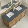 Lorelai 60" Double (Vanity Only Pricing) in Light Natural Oak